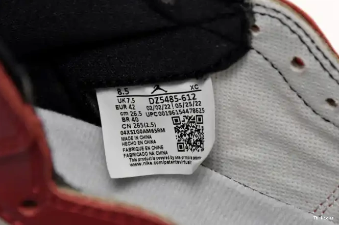 Cheap TBK Retro and OG Lost High Jordan DZ5485-612 1 Chicago Found 0425